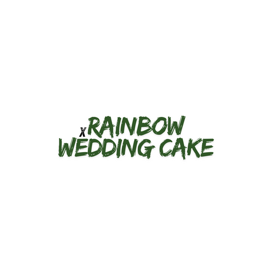 RAINBOW x WEDDING CAKE