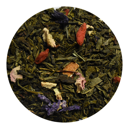 THÉ VERT CHINA SENCHA & GOJI - La main verte - CBD